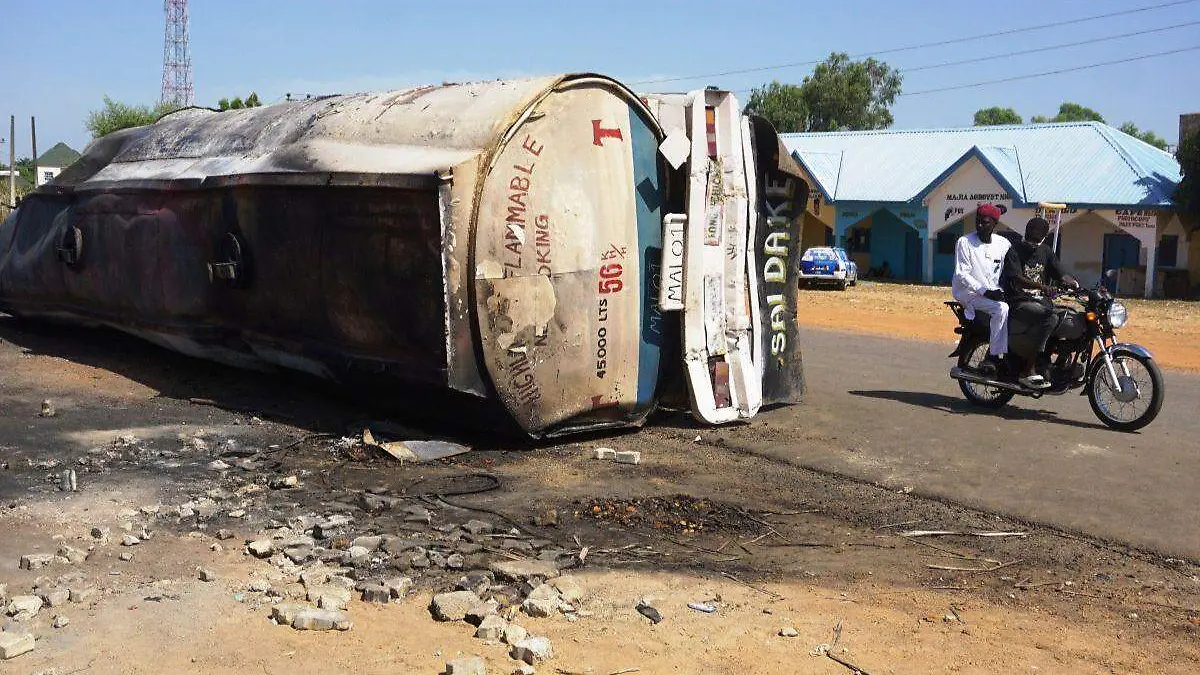 Explosión de combustible en Nigeria